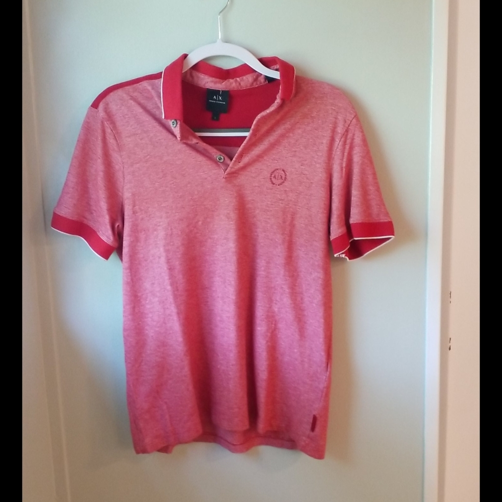 Red men shirt